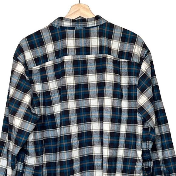 CE Schmidt workwear plaid long sleeve flannel shirt size XL - Picture 5 of 14
